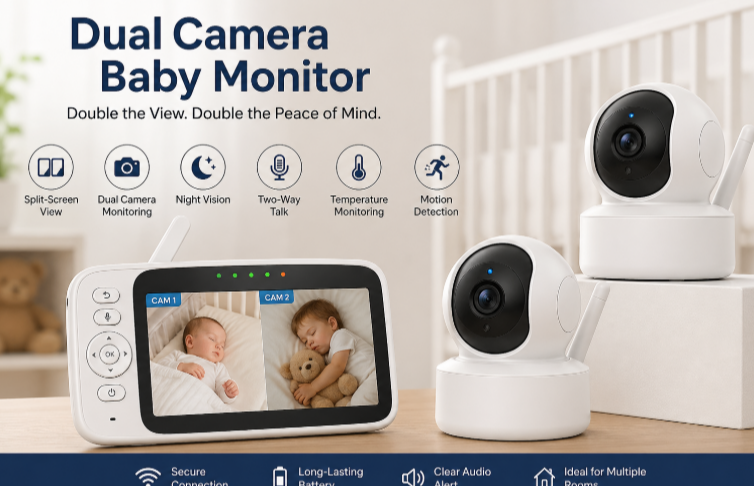 Top Benefits of Split Screen Baby Monitors for Families